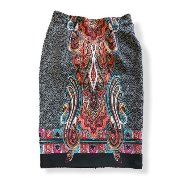 Inspired Pencil Skirt | Bohemian Vibes - Picture 8 of 8